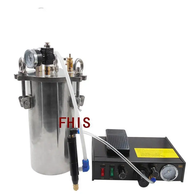 FHIS semi automatic single liquid dispenser stainless steel pressure