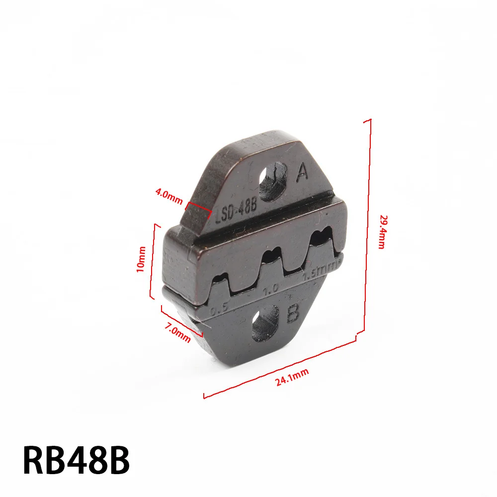 LUBAN мини европ стиль обжимной инструмент обжимные плоскогубцы штампы наборы для RB серии RB02C RB02WF2C RB16WF RB06WF RB03H RB02 челюсти