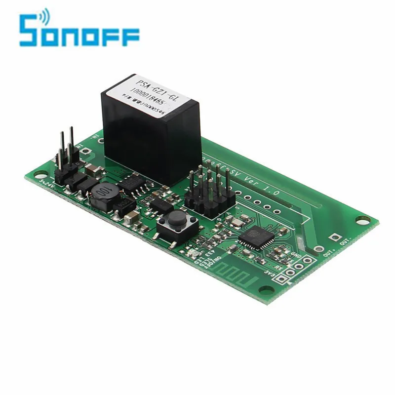 

SONOFF DC 5v-24v Smart Home Phone Reserve GIPO App Configure SSID Wifi Wireless Remote Control Timer Switch for IOS/Android