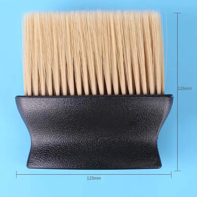 Wide Neck Brush Soft Salon Hair Cutting Neck Duster Cleaning Brush Hair Cleaning Brush Soft Fibre Hair Neck Face Wash Brush