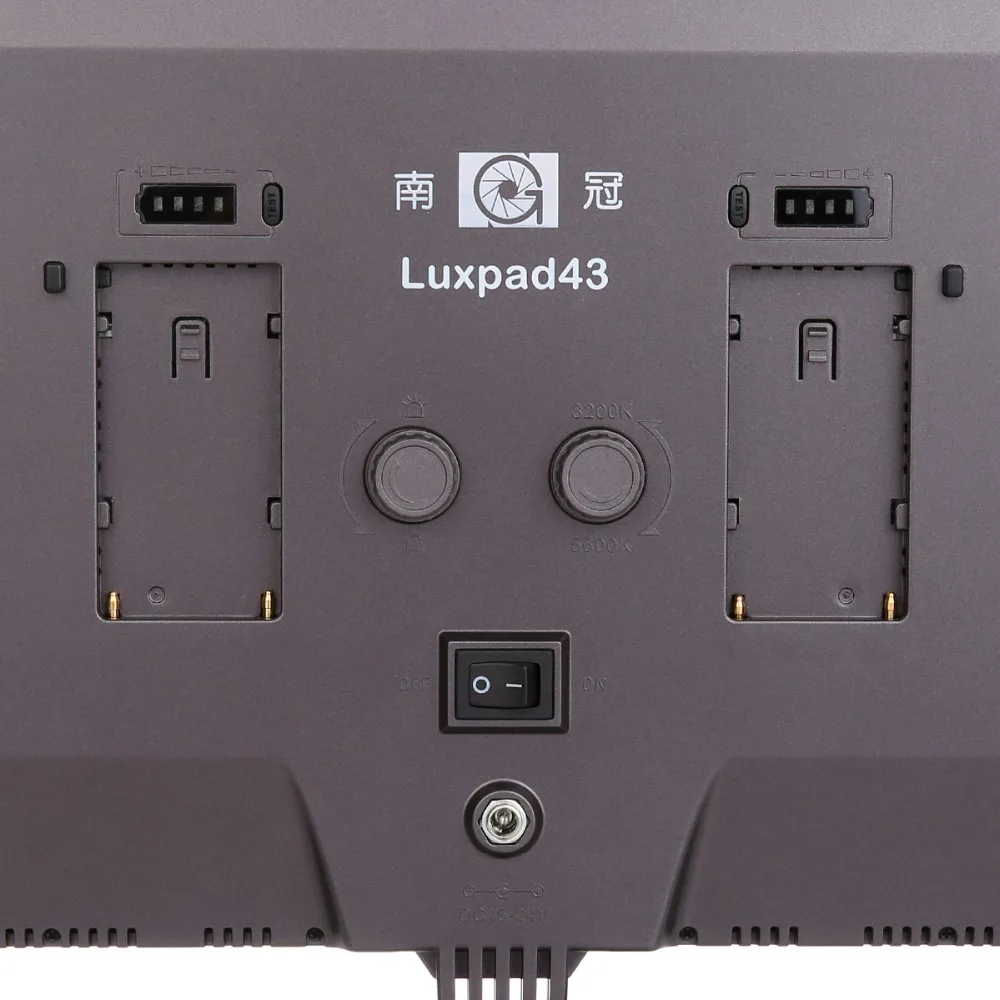 FlimLuxpad43 Ra95 светодиодные чипы видео свет + адаптер питания переменного тока