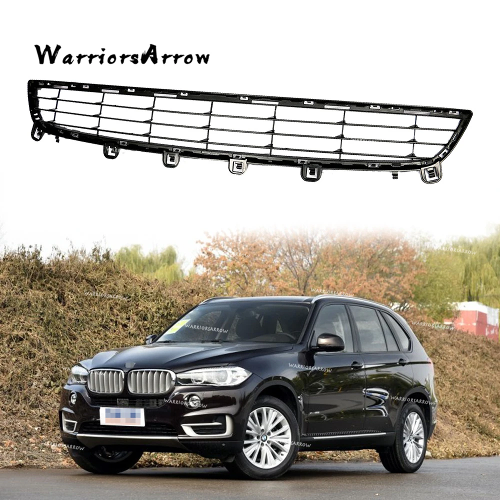 WarriorsArrow передний бампер Нижняя Центральная решетка для BMW X5 F15 35i 35d 50i M 2014 2015 2016