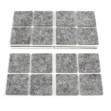 Горячая Распродажа 40 шт противоскользящие войлочные накладки для мебели, нескользящие накладки для пола, Нескользящие мебельные накладки на ножки стола, войлочные накладки, бамперные влажные накладки