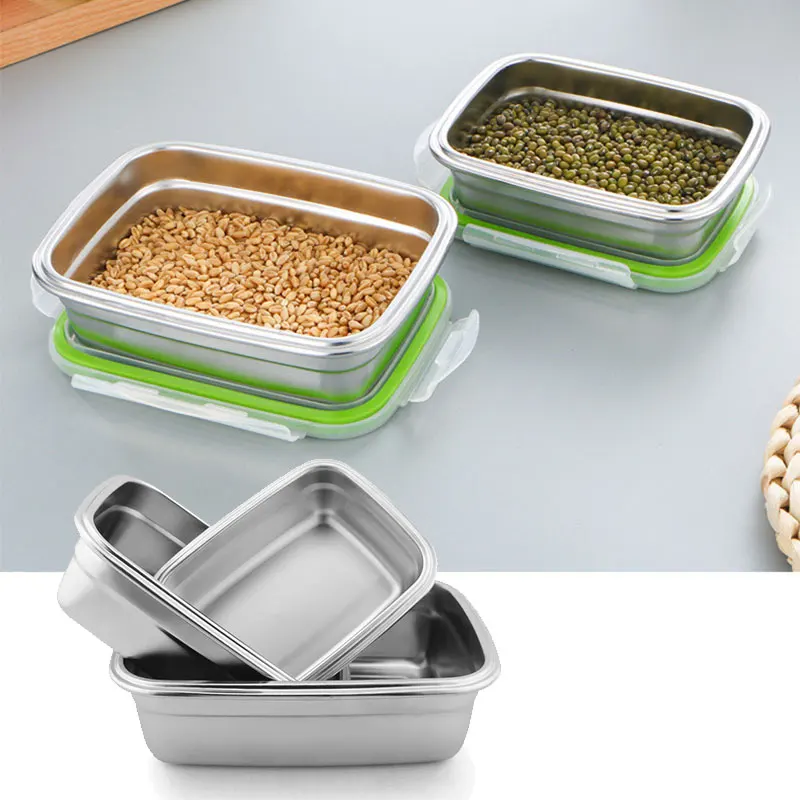 Bento Box 304 нержавеющий контейнер для бэнто ланч бокса еды свежих продуктов