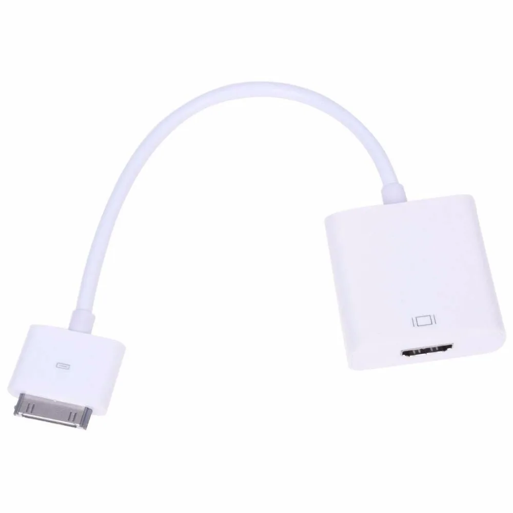 

HDTV AV 30 Pin Dock Connector HD 1080P Digital HDMI Cable for iPad 3 2 1 iPhone4 4G phone