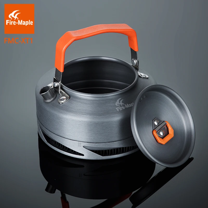 Fire Maple Pinic Теплообменный чайник для кемпинга на открытом воздухе кофейник 0.8L с