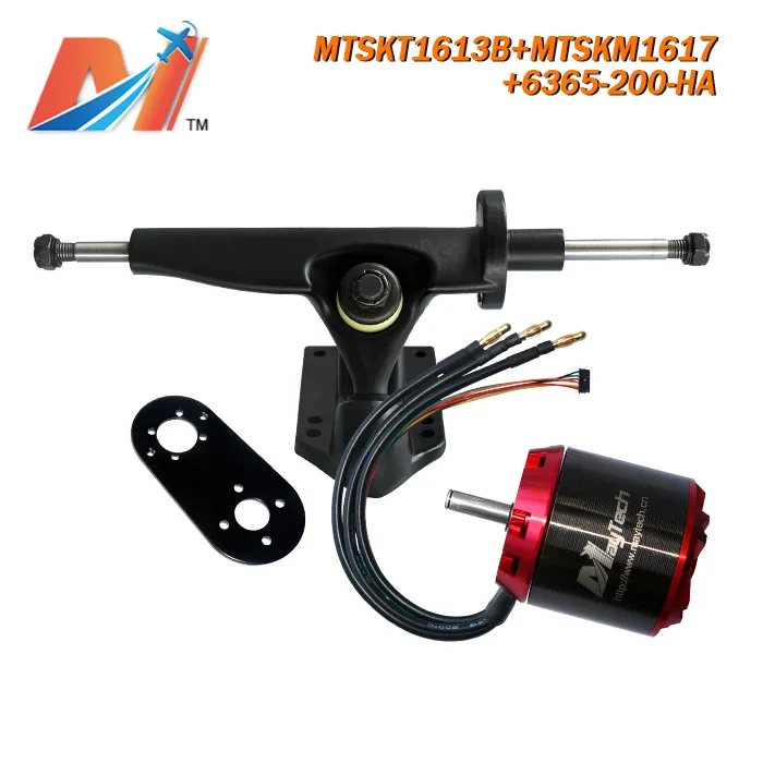 

Maytech for e scooter motor 6365 200kv sensored outrunner motor and skate eletrico mount and penny board truck