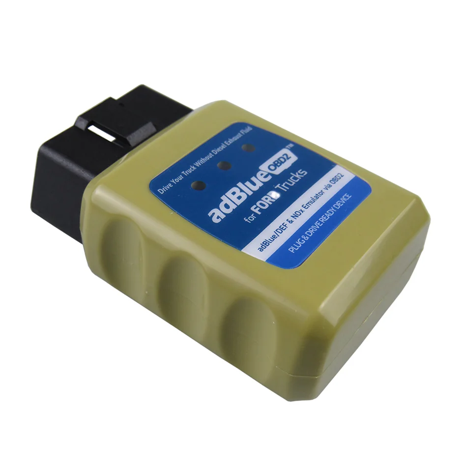 Новейшая версия AdblueOBD2 для F-ord эмулятор грузовиков Adblue OBD2 с датчиком Nox дизельный сверхмощный грузовик заглушка OBDII и привод