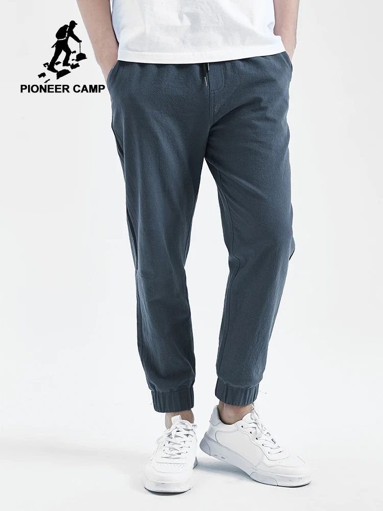 Мужские хлопковые брюки Pioneer Camp тонкие для бега 2019|Брюки-карго| |