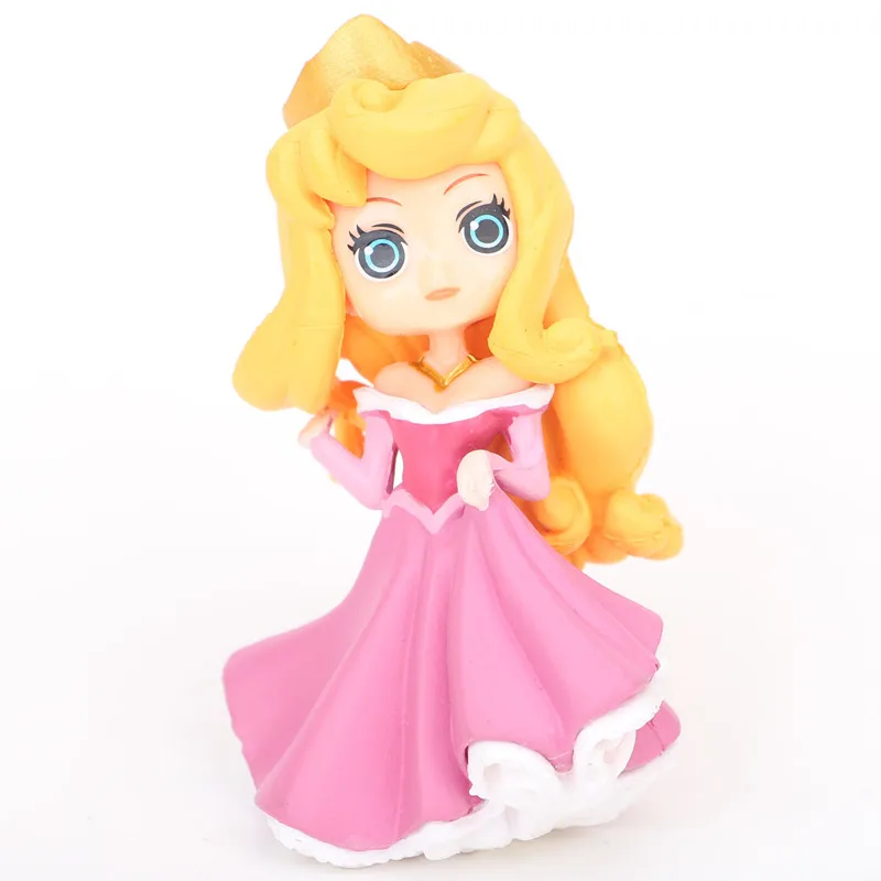 Игрушки Принцессы Disney 8 шт. 5 9 см Моана Белоснежка Merida фигурки героев Русалка