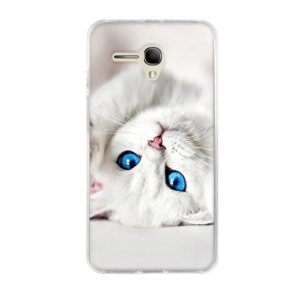 Чехол для Alcatel Pop 3 5 дюйма мягкий силиконовый чехол из ТПУ 5025D с мультяшным