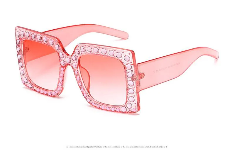 2018 New Diamond Square  Sunglasses (26)