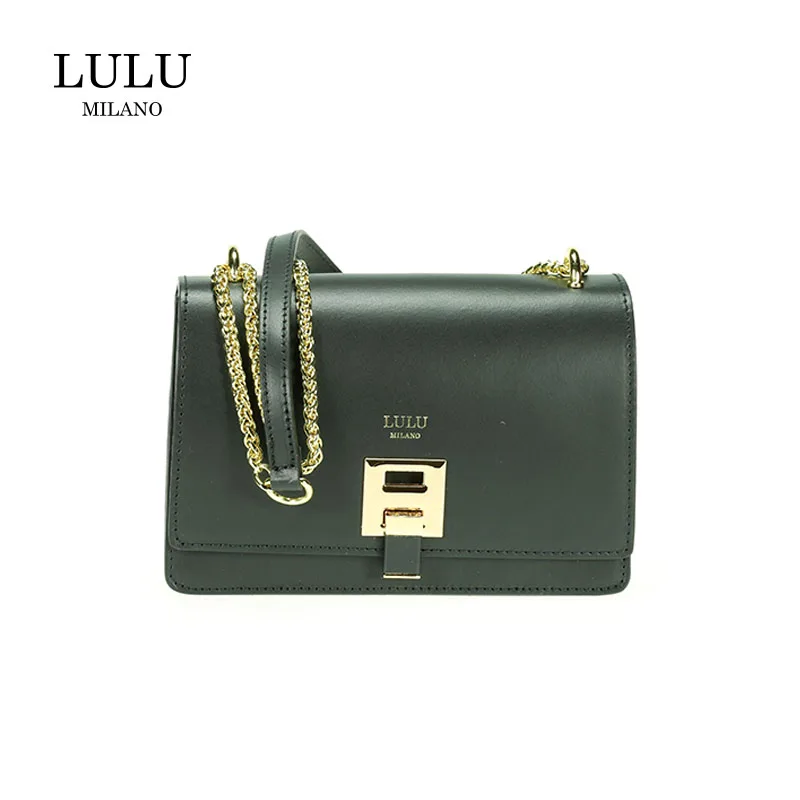 Сумка через плечо lulu milano из натуральной кожи 85229-s | Багаж и сумки