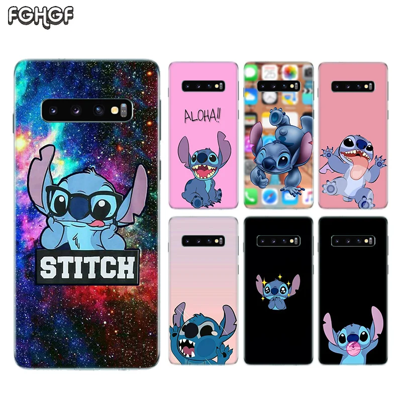 Мягкий резиновый Чехол Steward Stitch для Samsung Galaxy S9 S8 A6 A8 J4 J6 Plus + J8 A7 A9 2018 S7 S6 Edge Note 9 8 |