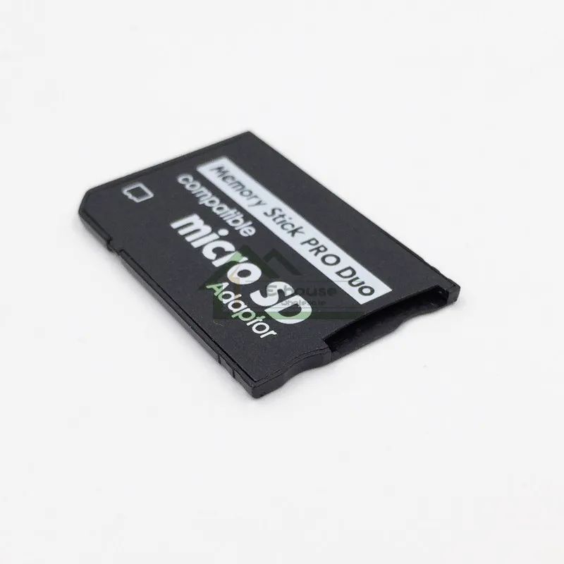 [50 шт./лот] Один и два слота кард-ридер Micro SD SDHC TF для MS Memory Stick Pro Duo Reader для psp Card Adapter