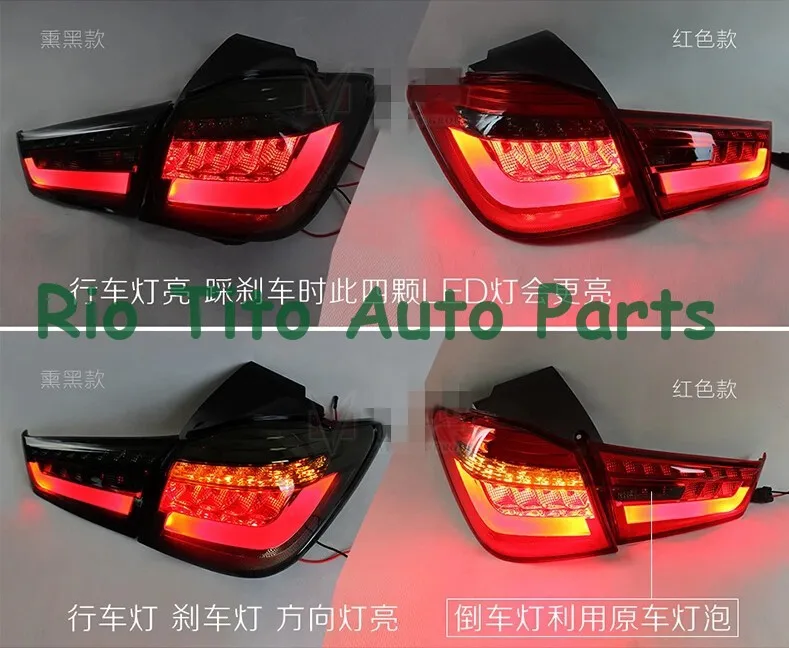 high quality hot sale led tuning tail lights turn lights brake lamps led tail lamps fit for mitsubishi asx 2012'