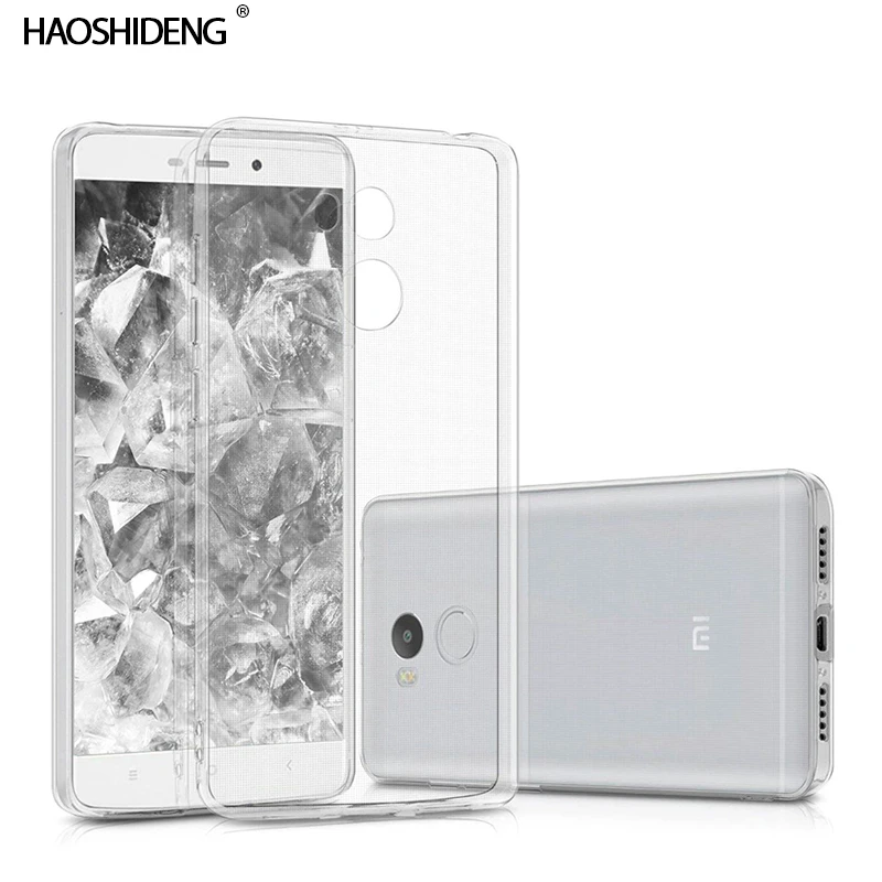 

Case For Xiaomi Redmi 4 TPU Silicon Durable Clear Transparent Soft Case for Xiaomi Redmi 4 Phone protective Back Cover