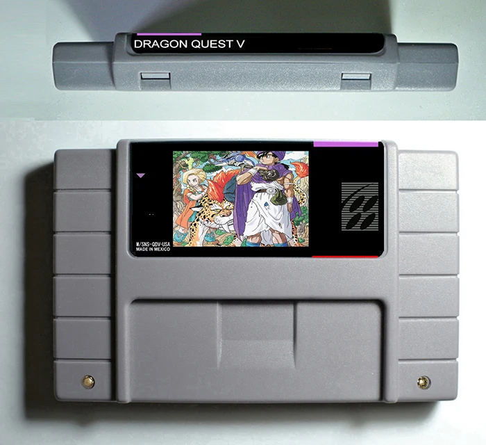 Dragon Quest I& Dragon Quest II или Dragon Quest III V VI-RPG игровой картридж аккумуляторная батарея Версия США