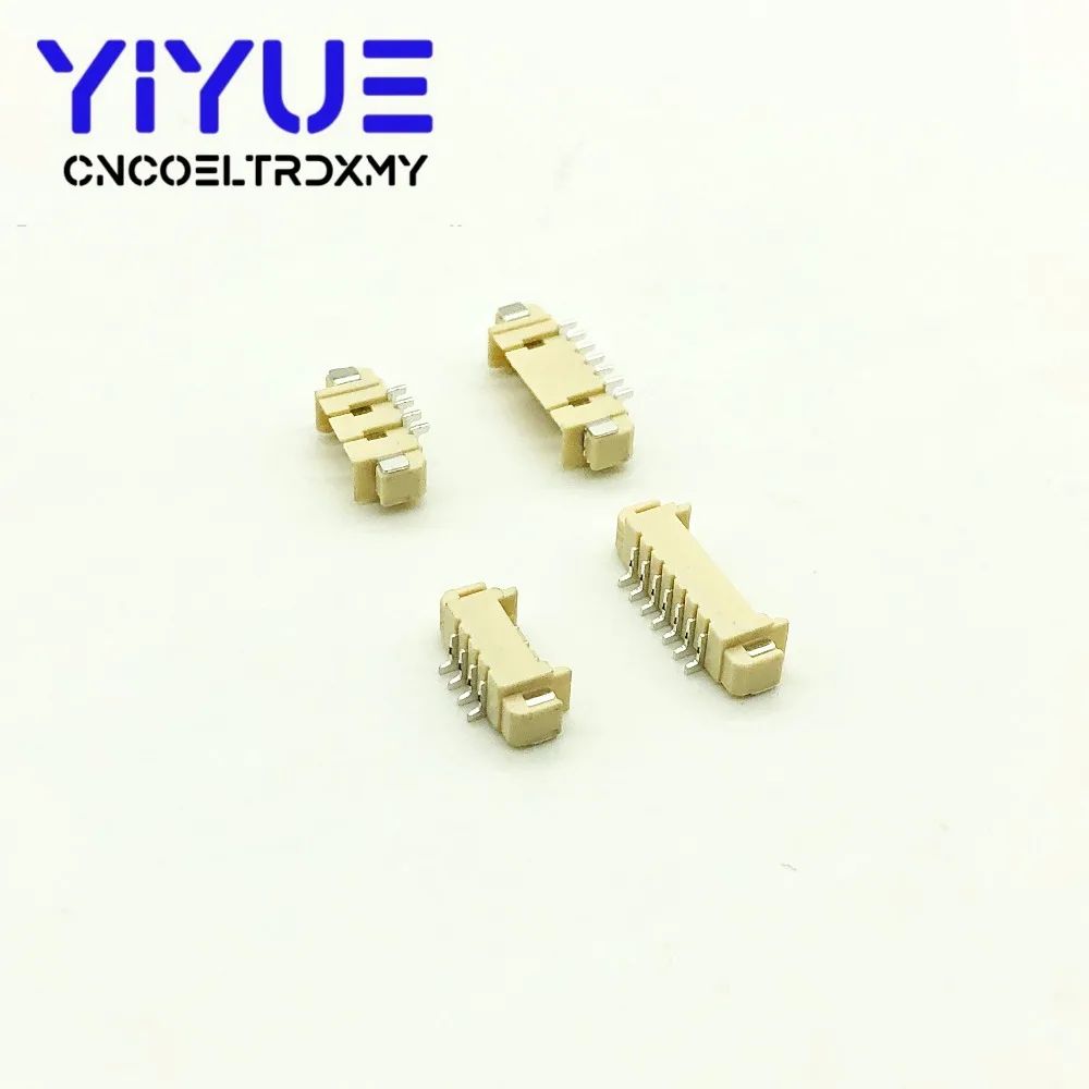 20pcs JST1.25 SMD SMT Horizontal Socket 1.25MM PITCH male pin header 2P3P4P5P6P7P8P9P10P11P12P FOR PCB board JST