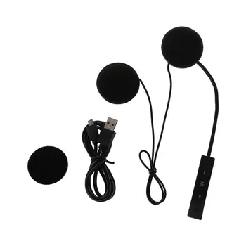 

Microphone Speaker Motorcycle Helmet Headset Soft Accessory Earphone For Motorcycle Intercom Work