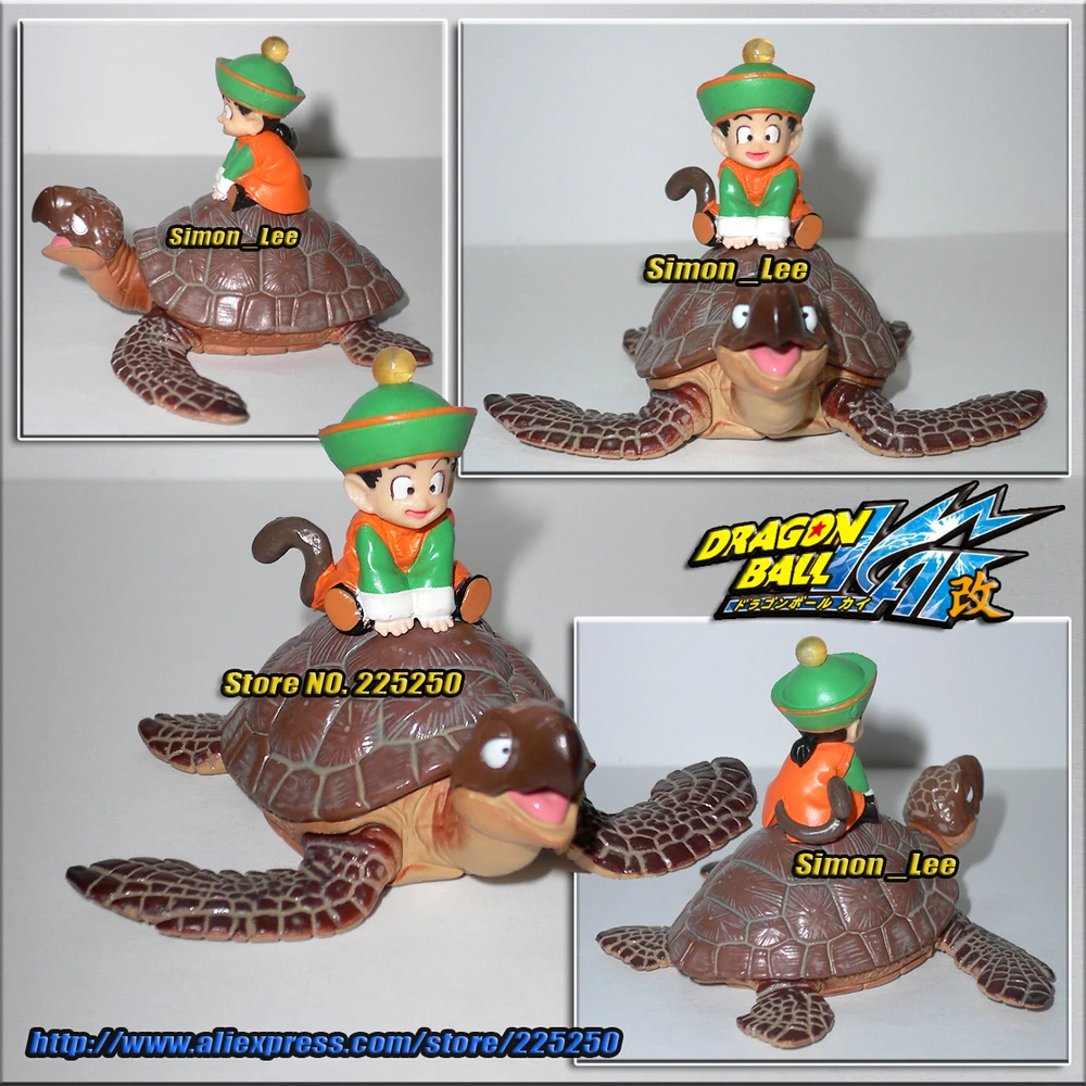 Оригинальный BANDAI Gashapon ПВХ игрушки фигурка HG Специальный 2 Gohan & черепаха|dragon ball|dragon