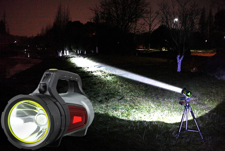 

Superbight led powerfull Portable Spotlights t6 rechargeable lamp for hunting camping partrol