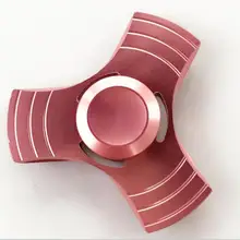 Новая ручная вертушка Спиннер металлический Спиннер ручной пальцевой прядильный механизм для фокус, Антистресс игрушка с металлической коробкой