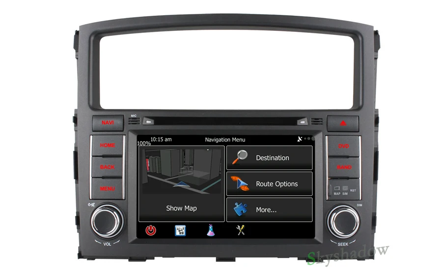 Sale C500 4G SIM LTE Android 6.0 2GB RAM 32RB 8 core Car DVD Player Bluetooth WIFI GPS Map RDS Radio for MITSUBISHI PAJERO 2006-2015 12