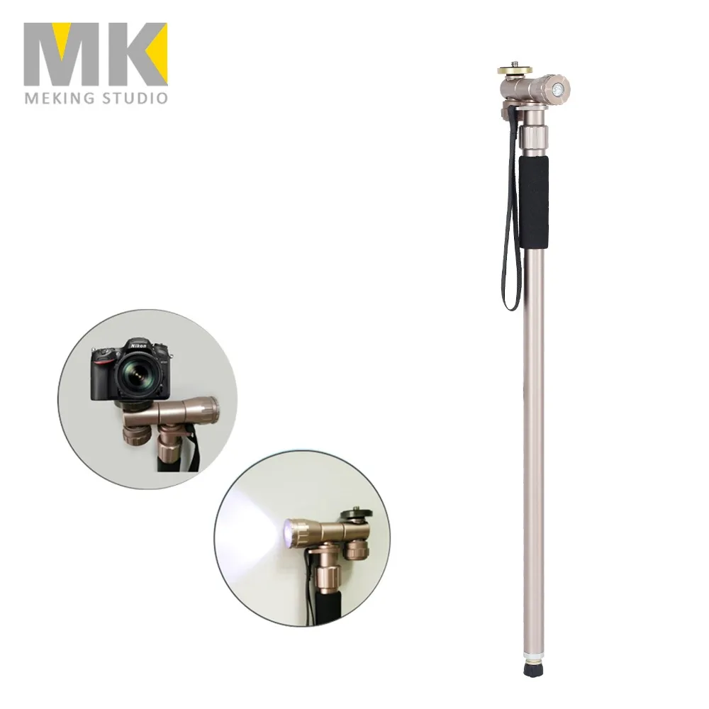 Aluminum Alloy Extendable Trekking font b Stick b font tripod Monopod Camera Holder Camping font b