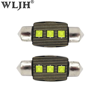 

WLJH 2x Car Festoon 36mm LED C5W Auto Led Trunk Interior Dome Map Lamp Light LED for Volkswagen Beetle Cabrio Golf Jetta Passat