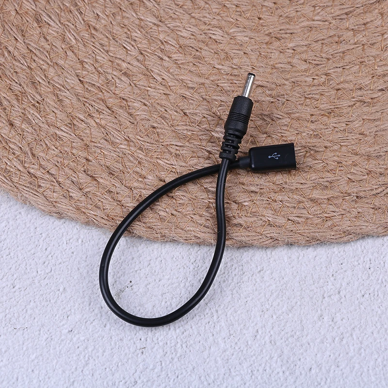 DC 3.5MM x 1.35MM FEMALE to MICRO USB POWER ADAPTER CABLE