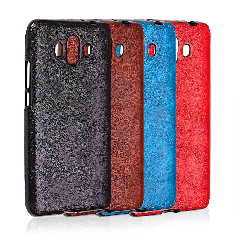 

Huawei Mate 10 Mate10 Case Colored TPU+PC Leather Surface Soft Silicone Back Cover Phone Case for Huawei Mate 10 ALP-L09 ALP-L29