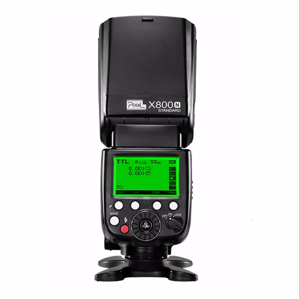 Pixel X800N Стандартный i ttl Беспроводной фотовспышка с режимом высокоскоростной