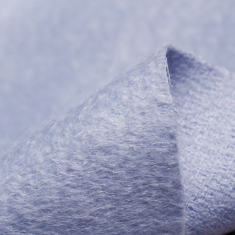 Перламутровый шелк индейка ангора мохер шерсть рябь Макарон цветные материалы для одежды зимняя куртка Пальто DIY одежда ткани