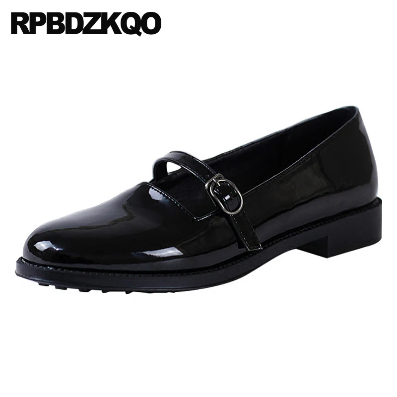 

red wine designer shoes women luxury 2018 drop shipping mary jane chinese patent leather round toe black latest china flats