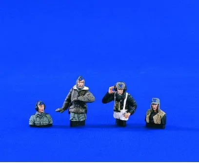 

1/35 Resin Figure German Tank Soldier 4pc/set Model Kits