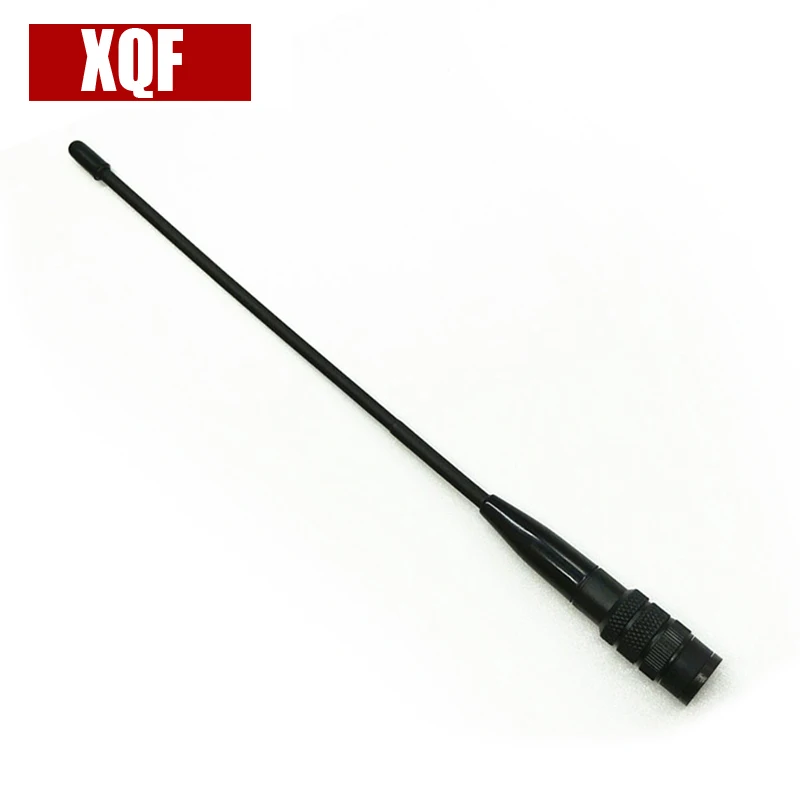 XQF 10 шт. BNC Двухдиапазонная VHF/UHF144/435 МГц антенна Мужская для ICOM IC R10 двухстороннее