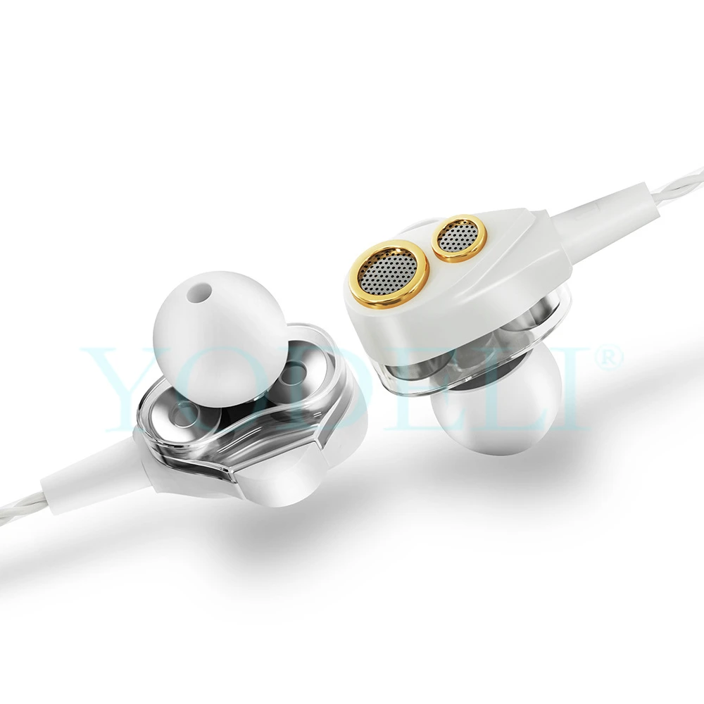 Bluetooth наушники беспроводные наушники стерео двойной блок драйвер динамик Bluetooth наушники Поддержка TF/SD карты с микрофоном для телефона