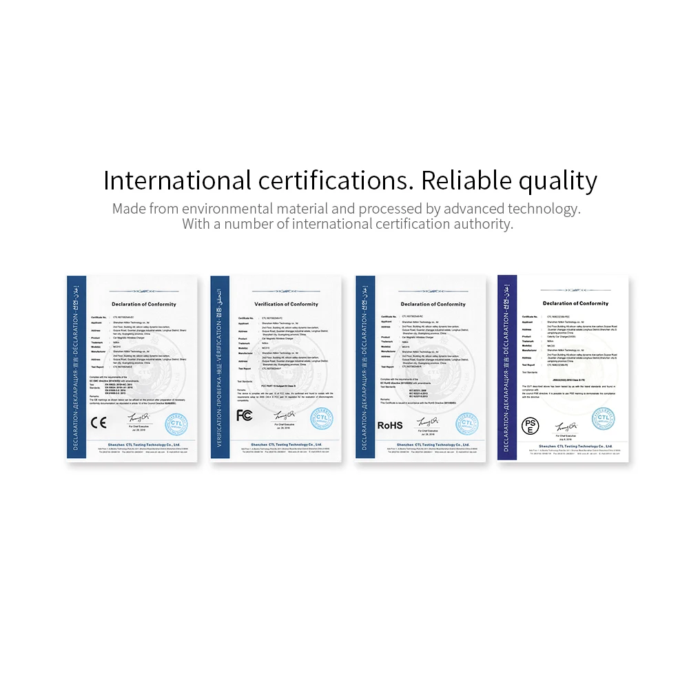 Certification