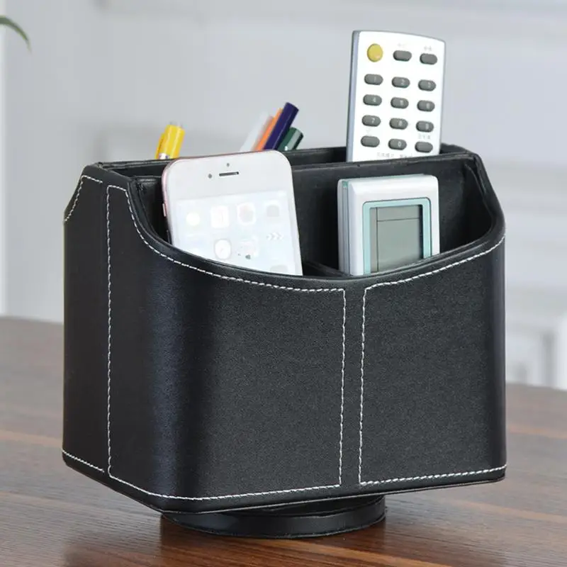 TV Remote Control Storage Box Desk Remote Control Holder Organizer Home