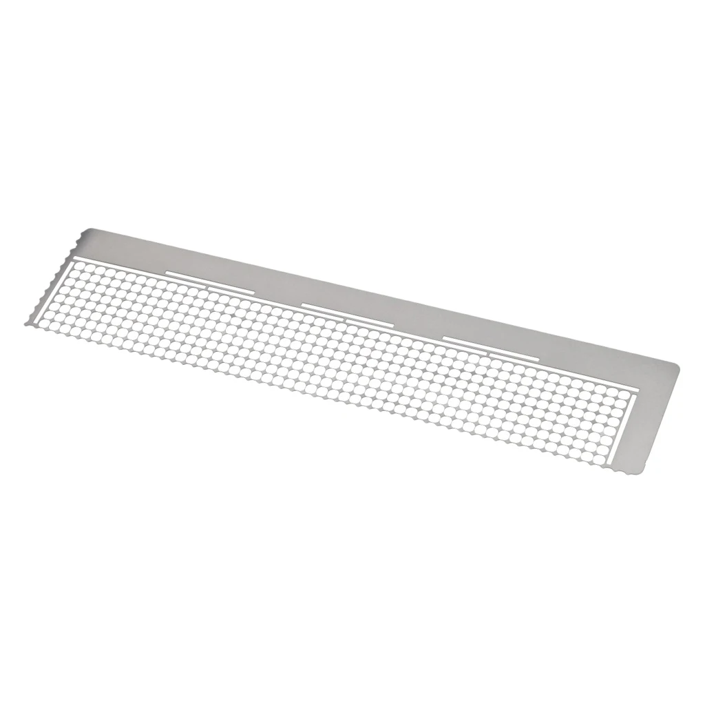 DIY Diamond Painting Stainless Steel Ruler with 216 Blank Grids for Diamond Painting Round Full Drill & Partial Drill