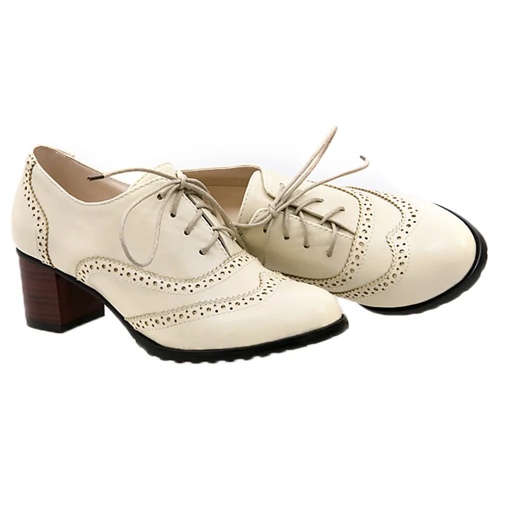 

Ankle Boots For Women Fashion WomenHollow Shoes Shallow Mouth Single Shoes Thick Heel Shoes#Pop
