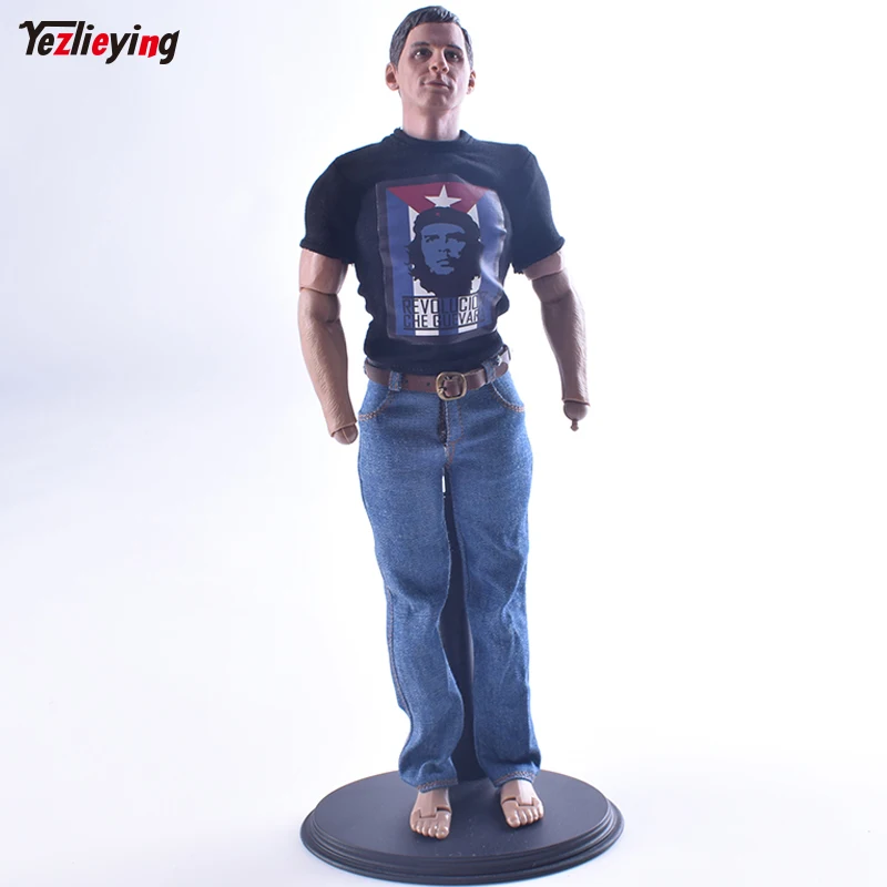 1//6 Scale Male Clothes Blue T-shirt For 12/" Action Figure Body Modle Hot Toys