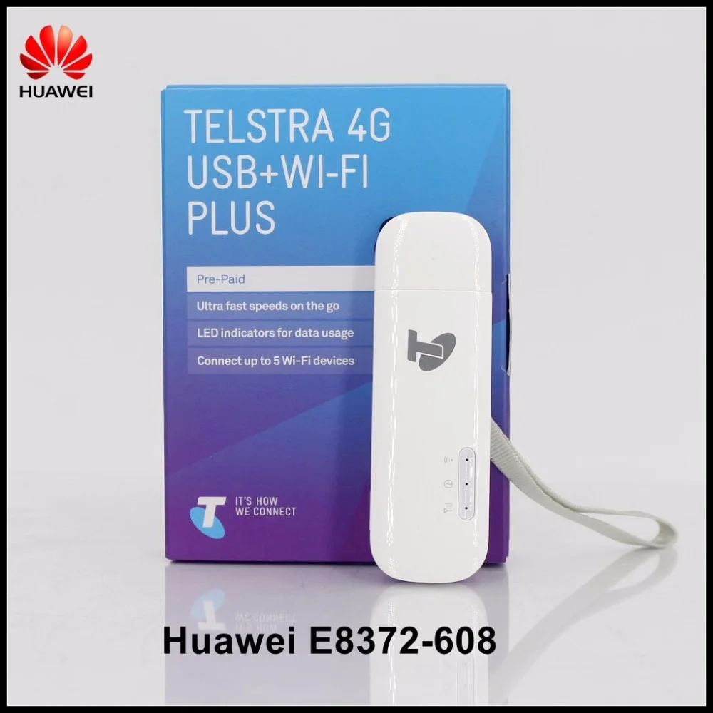 

Unlocked 4G LTE USB WIFI Modem Huawei E8372