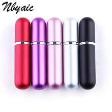 5 мл, портативный мини-распылитель духов для путешествий, спрей-бутылка с насосом, пустая бутылка для духов, контейнер для макияжа, бутылка-спрей