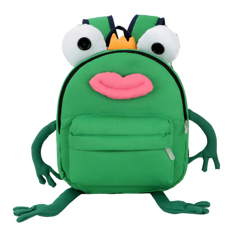 2019 3D мультфильм лягушка детские рюкзаки сумка для школы или детского сада животные Дети рюкзак детские школьные сумки девочки мальчики