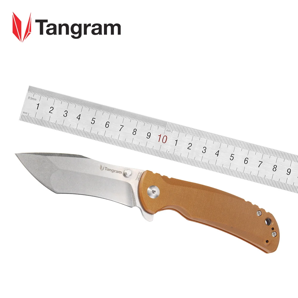 Pаспродажа TANGRAM джунгли нож новый нож TG4001A2 Открытый походный нож OEM портативный складной нож специальный два открывалка качество Топ