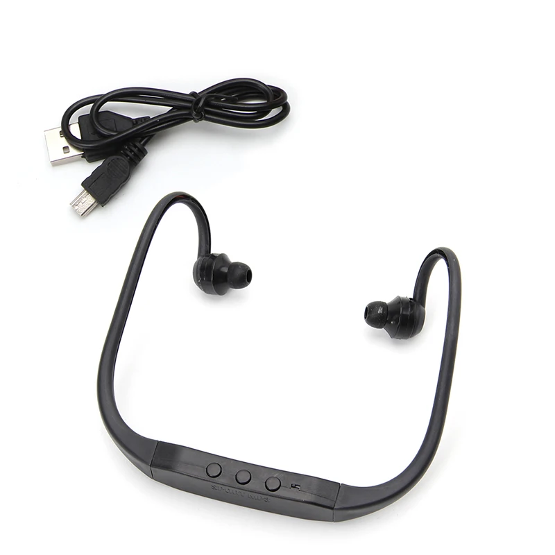 

New Sports Running Ear Hook Headphone MP3 Player FM Headset Loop TF Card 32GB - L060 New hot