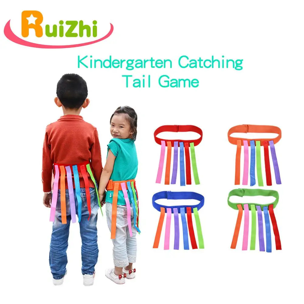 

Ruizhi Kindergarten Game Kids Catching Tail Belt Game Sensory Training Equipment Teamwork Game Props Educational Toys RZ1005