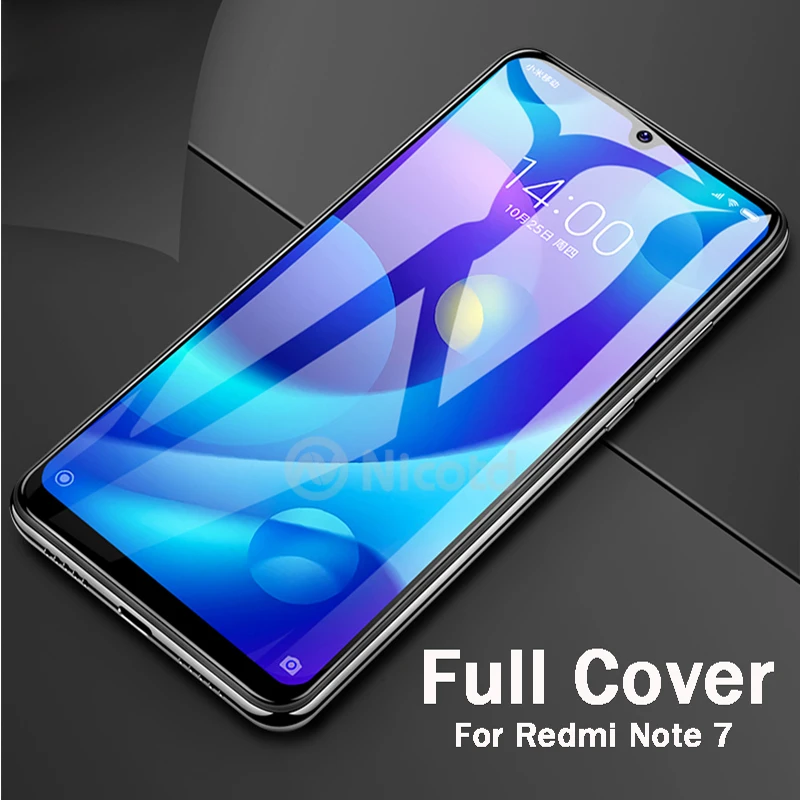 For Xiaomi Redmi Note 7 Screen Protector Nicotd glass tempered For Xiaomi Black Shark Helo Redmi Note 3 4X 5 Xiomi A2 lite play (6)